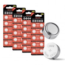 40 Pcs LR44 Button Cell Battery AG13 A76 357 L1154 SR44 CR44 1.5V Coin Cell