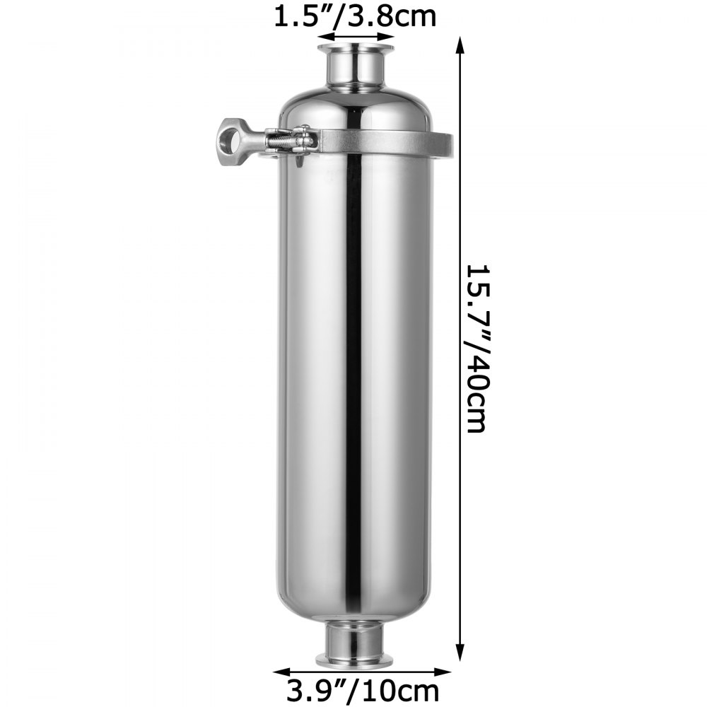 Inline Strainersanitary Filterss304 Tri Clampinline Sanitary Beerfilter