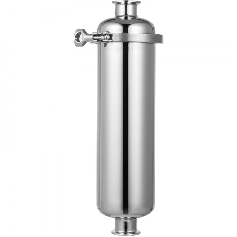 100 mesh Stainless Steel Sanitary Strainer 2'' Filter Straight Type quick ship
