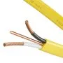 VEVOR NM-B Wire, 14AWG/2C Non-Mettalic Residential Indoor Electrical Wire with Ground, PVC Sheathed High-Purity Copper Core Cable, for Outlets, Switches, Other Loads & Lighting Wiring Projects(50 ft)