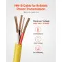 NM-B Wire 6AWG/3C Copper Core Cable 50 ft Electrical Wire with Ground
