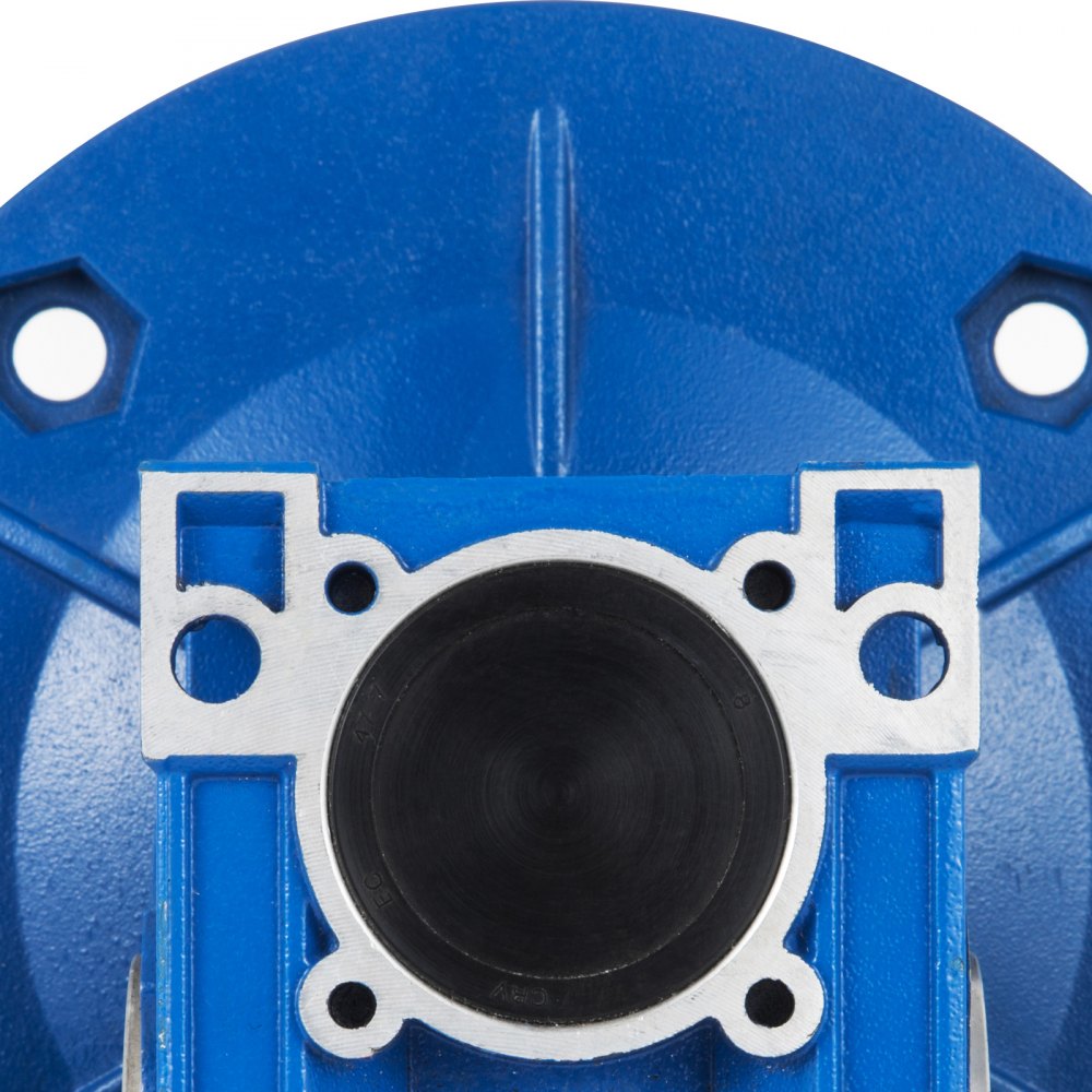 1Set NMRV050 Worm Gear 20:1 80C Speed Reducer Gearbox Dual Output Shaft Aluminum