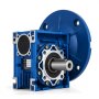 1Set NMRV050 Worm Gear 20:1 80C Speed Reducer Gearbox Dual Output Shaft Aluminum