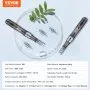 VEVOR Professional Microneedling Pen, Electric Derma Pen with 5PCS * 16Pin Disposable Cartridges, 6 Variable Speed Skin Care Beauty Device with LCD Display and 0-2.5mm Adjustable Needle Length
