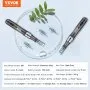 VEVOR Professional Microneedling Pen, Electric Derma Pen with 20PCS Disposable Cartridges, 6 Variable Speed Skin Care Beauty Device with LCD Display and 0-2.5mm Adjustable Needle Length