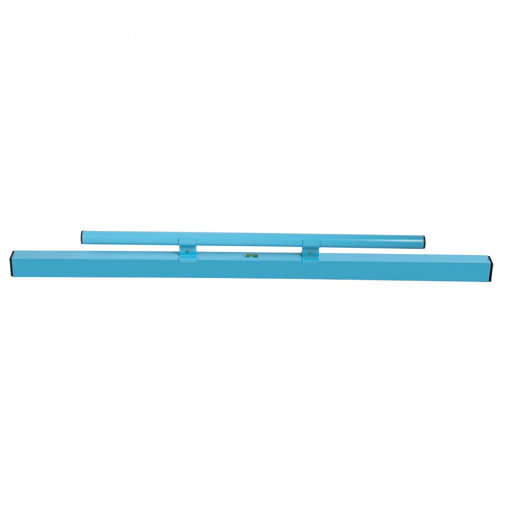 VEVOR Combo Concrete Screed, 48" Aluminum Screed Board, Concrete Screed Tool with Built-in Leveling Vial, Lightweight Concrete Screed Board with Comfortable Handle and Plastic Shovel for Construction