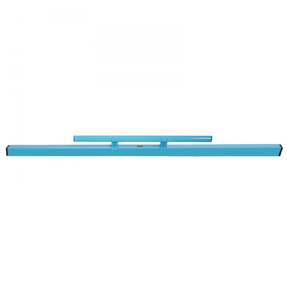 VEVOR Combo Concrete Screed, 72" Aluminum Screed Board, Concrete Screed Tool with Built-in Leveling Vial, Lightweight Concrete Screed Board with Comfortable Handle and Plastic Shovel for Construction