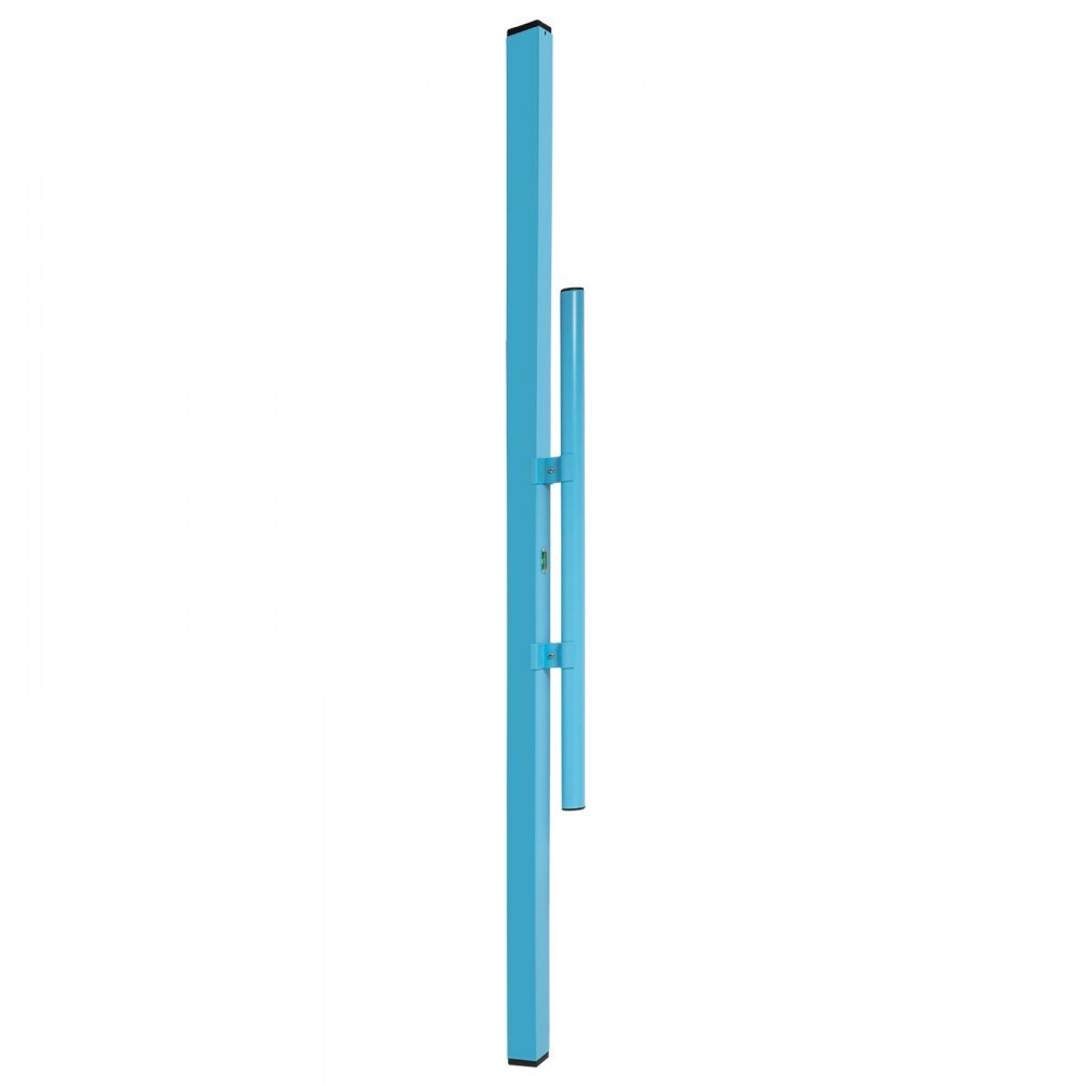 VEVOR Combo Concrete Screed, 72" Aluminum Screed Board, Concrete Screed Tool with Built-in Leveling Vial, Lightweight Concrete Screed Board with Comfortable Handle and Plastic Shovel for Construction