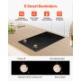 1800W 2 Burner Induction Cooktop Electric Countertop Burner Knob Control