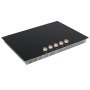 Placa de inducción VEVOR, quemador eléctrico de encimera de 9200 W, cocina con 5 quemadores y control remoto, placa de inducción integrada con 12 ajustes de temperatura, superficie de vidrio y apagado automático.