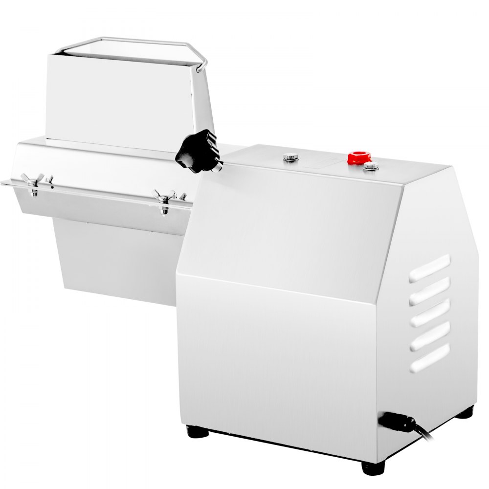 VEVOR 110V Commercial Meat Tenderizer 750W Stainless Steel Electric Cutting Width 5inch Heavy Duty Switchable Attachment Kitchen Tool for Beef Turkey Chicken Pork Mutton Fish Steak
