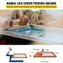 VEVOR Screen Printing Machine Press 1 Color 1 Station Silk Screen Printing Machine Adjustable Double Spring Devices (1 Color 1 Station)