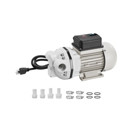 VEVOR DEF Transfer Pump, 8 GPM, Diaphragm Irrigation Self Priming Electric Water Pump for Diesel Exhaust Fluid Automotive Urea Oil, 110V, 220W, 26.25 ft Lift, for Liquid Transportation Refueling