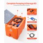12V 7 GPM DEF Transfer Pump 48 Gallon Tank Auto Nozzle for Diesel Exhaust Fluid