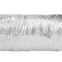 shiny, flexible VEVOR dryer vent hose against a white background.