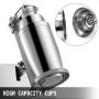 VEVOR Electric Milk Tea Shaker Machine 400r/min Stainless Steel Double-Cup Auto for Restaurant