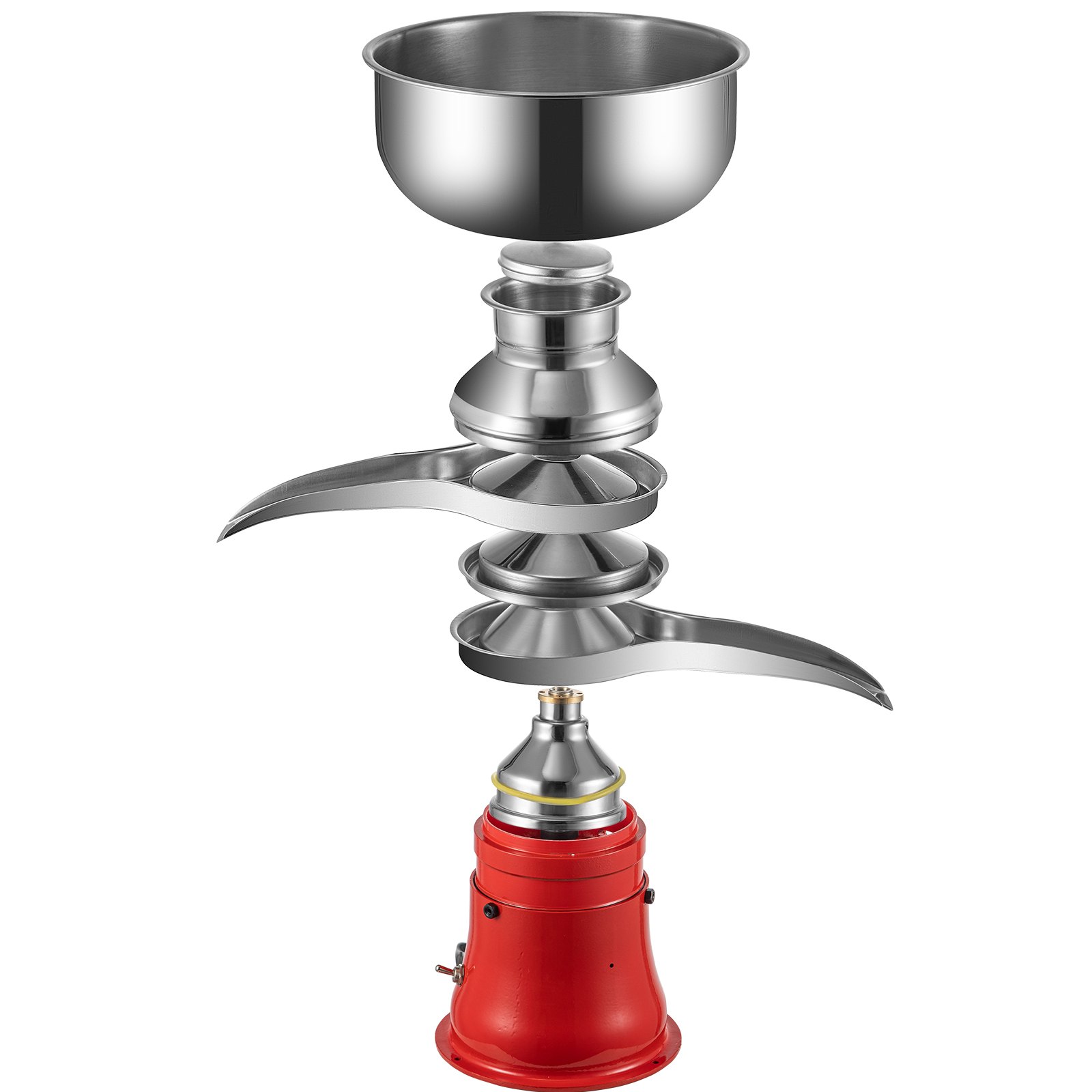 VEVOR Stainless Steel Electric Centrifugal Milk Cream Separator 100 L/H 110-240V