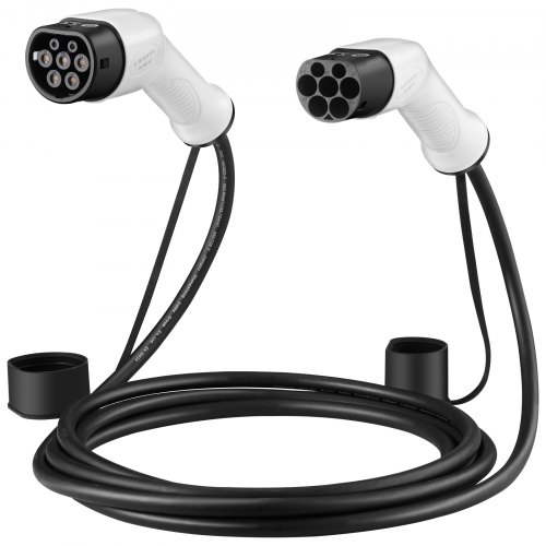 VEVOR Type 2 to Type 2 EV Charging Cable Electric Vehicle Cable 16A 5m 3.6kW TPU