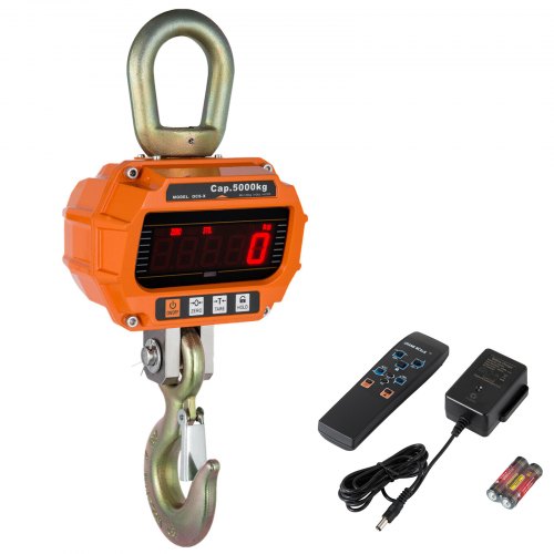 5T Digital Crane Scale 5000KG 11000LBS LCD  Auto power-off  Voltage display