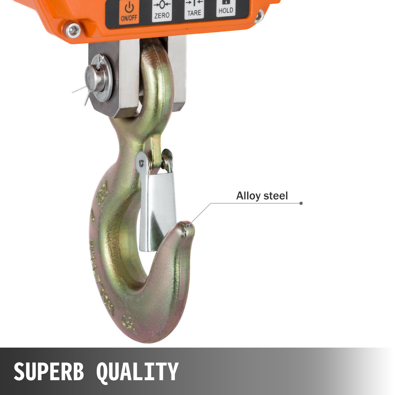 5T Digital Crane Scale 5000KG 11000LBS LCD  Auto power-off  Voltage display