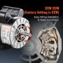 2HP SPL Air Compressor Motor 115/230V 20/10A 3450RPM 56 Frame CW/CCW Rotation (Factory Setting is CCW)