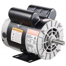2HP SPL Air Compressor Motor 115/230V 20/10A 3450RPM 56 Frame CW/CCW Rotation (Factory Setting is CCW)