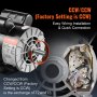 3.7HP Air Compressor Electric Motor 230V 17.2A 3450RPM 56 Frame CW/CCW Rotation (Factory Setting is CCW)