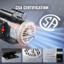 5HP Air Compressor Electric Motor 230V 25A 3450RPM 56Hz Frame CW/CCW Rotation