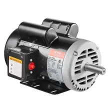 5HP Air Compressor Electric Motor 230V 25A 3450RPM 56Hz Frame CW/CCW Rotation (Factory Setting is CCW)