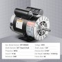 5HP SPL Air Compressor Motor 230V 17.6A 3450RPM 56 Frame CW/CCW Rotation