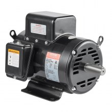 7.5HP Air Compressor Electric Motor 230V 31.6A 3450RPM 184T Frame CW/CCW Rotate (Factory Setting is CCW)
