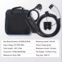 VEVOR Portable EV Charger Type 2, 16A 3.7 kW, Electric Vehicle Car Charger with 28 ft Charging Cable CEE 7/7 Plug, IEC 62196 Home EV Charging Station with Storage Bag Charging Cable Hook, IP66