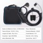 VEVOR Portable EV Charger Type 2, 16A 3.7 kW, Electric Vehicle Car Charger with 8.6m Charging Cable CEE 7/7 Plug, IEC 62196 Home EV Charging Station with Storage Bag Charging Cable Hook, IP66