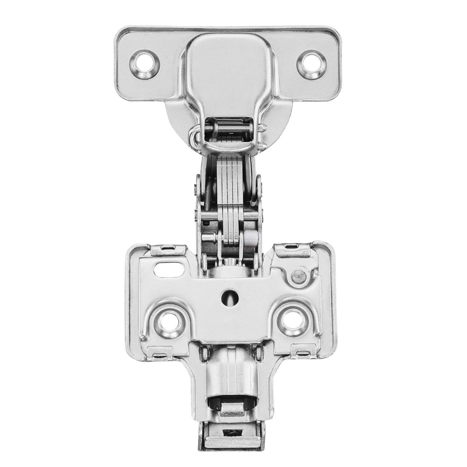 VEVOR Cabinet Hinges, 40 Packs Full Overlay Kitchen Cabinet Door Hinges, 100 Degree Opening Angel Soft Close Concealed Cupboard Hinges for Frameless Cabinet Type, with Mounting Screws