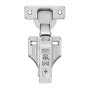 VEVOR Cabinet Hinges, 50 Packs Full Overlay Kitchen Cabinet Door Hinges, 100 Degree Opening Angel Soft Close Concealed Cupboard Hinges for Framed + Frameless Cabinet Type, with Mounting Screws