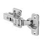 VEVOR Cabinet Hinges, 50 Packs Full Overlay Kitchen Cabinet Door Hinges, 100 Degree Opening Angel Soft Close Concealed Cupboard Hinges for Frameless Cabinet Type, with Mounting Screws