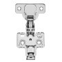 VEVOR Cabinet Hinges, 50 Packs Full Overlay Kitchen Cabinet Door Hinges, 100 Degree Opening Angel Soft Close Concealed Cupboard Hinges for Frameless Cabinet Type, with Mounting Screws