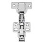 VEVOR Cabinet Hinges, 60 Packs Full Overlay Kitchen Cabinet Door Hinges, 100 Degree Opening Angel Soft Close Concealed Cupboard Hinges for Frameless Cabinet Type, with Mounting Screws