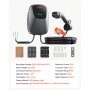 VEVOR Electric Vehicle Charging Station 7kW Single-Phase EV Charger 5M, for All EVs and PHEVs, 230V AC Home Type 2 Smart Car Wallbox, 32A Current, with APP Remote Control & LED Indicator, IP65