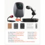 VEVOR Electric Vehicle Charging Station 11kW Three-Phase EV Charger CEE 16A, for All EVs and PHEVs, 400V AC Home Type 2 Smart Car Charging Wallbox, with APP Remote Control & Digital Display, IP65