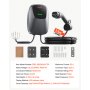 VEVOR Electric Vehicle Charging Station 22kW Three-Phase EV Charger 7.5M, for All EVs and PHEVs, 400V AC Home Type 2 Smart Car Wallbox, 32A Current, with APP Remote Control & LED Indicator, IP65