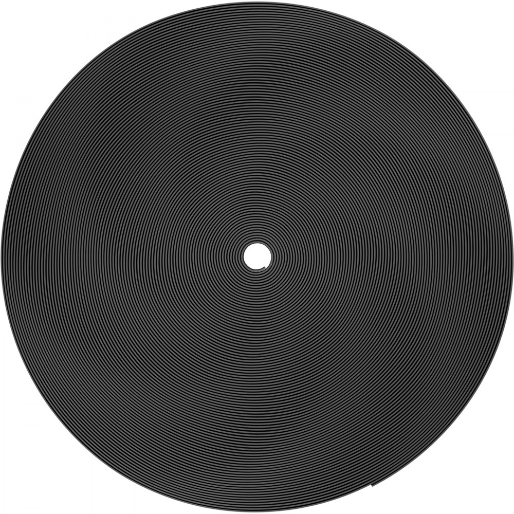 VEVOR Landscape Edging, 10 inch Depth 300 ft Total Length, Recycled HDPE Coiled Terrace Board, Flexible Bender Border for Landscaping, Lawn, Garden, Yard, Against Invading Weeds, Black