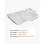 VEVOR Threshold Ramp for Doorways, 750 x 617 mm, Platform Aluminum Wheelchair Ramp, Non-Slip Door Threshold Ramps, 340.2 kg Load Capacity, for Home Steps, Curbs, Wheelchairs, Walkers, Scooter, Carts