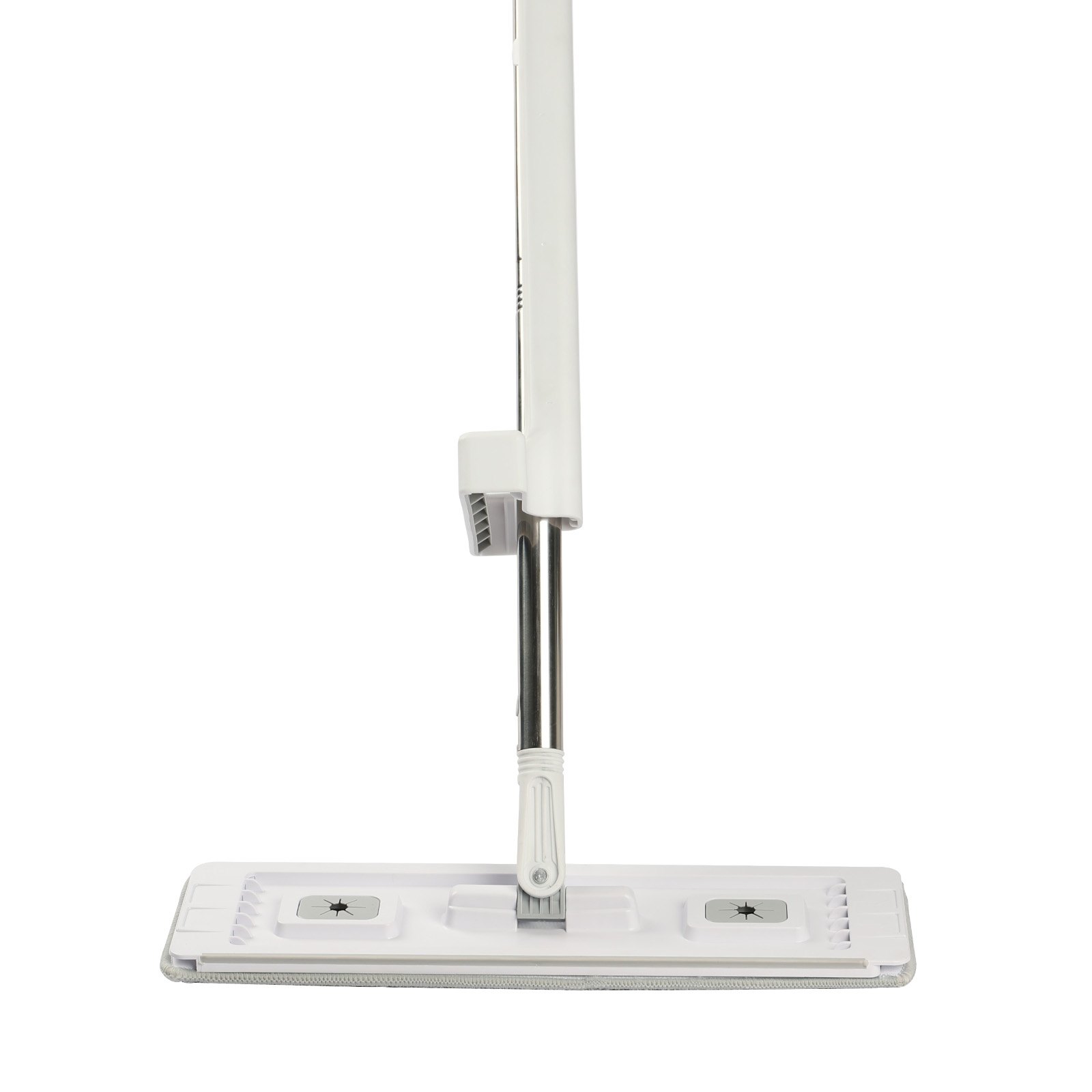 VEVOR Flat Mop, Self Wringing, Microfiber Floor Mop with 4 Reusable & Washable Mop Pads for Dry & Wet Floor Cleaning, Microfiber Flat Mop with Stainless Steel Handle for Hardwood Laminate Tile Vinyl