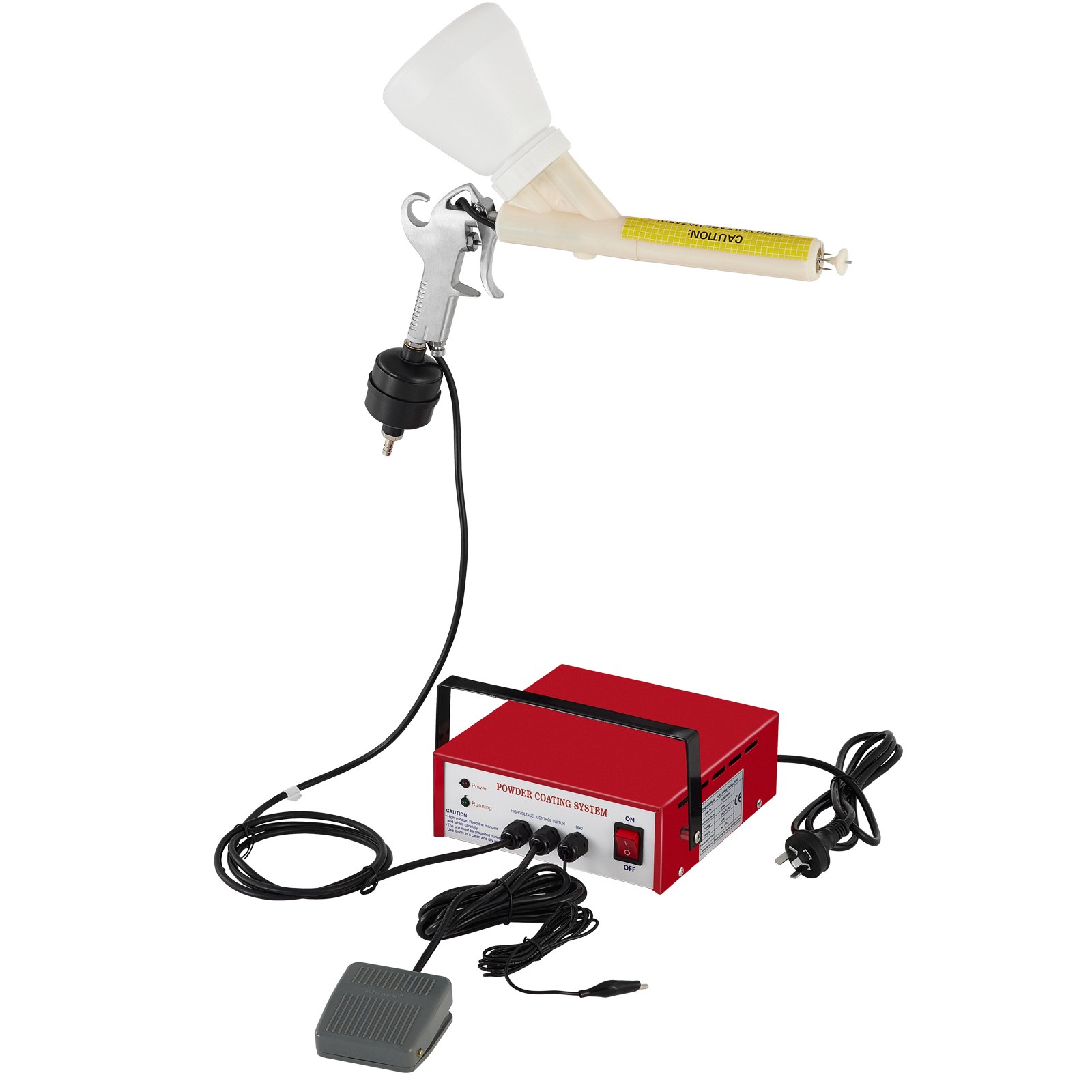 Powder Coating System Portable Electrostatic Spray Paint Gun PC03