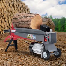 VEVOR 6.5T Force Electric Log Splitter 3400 RPM Log Splitter with 1.75 HP Motor