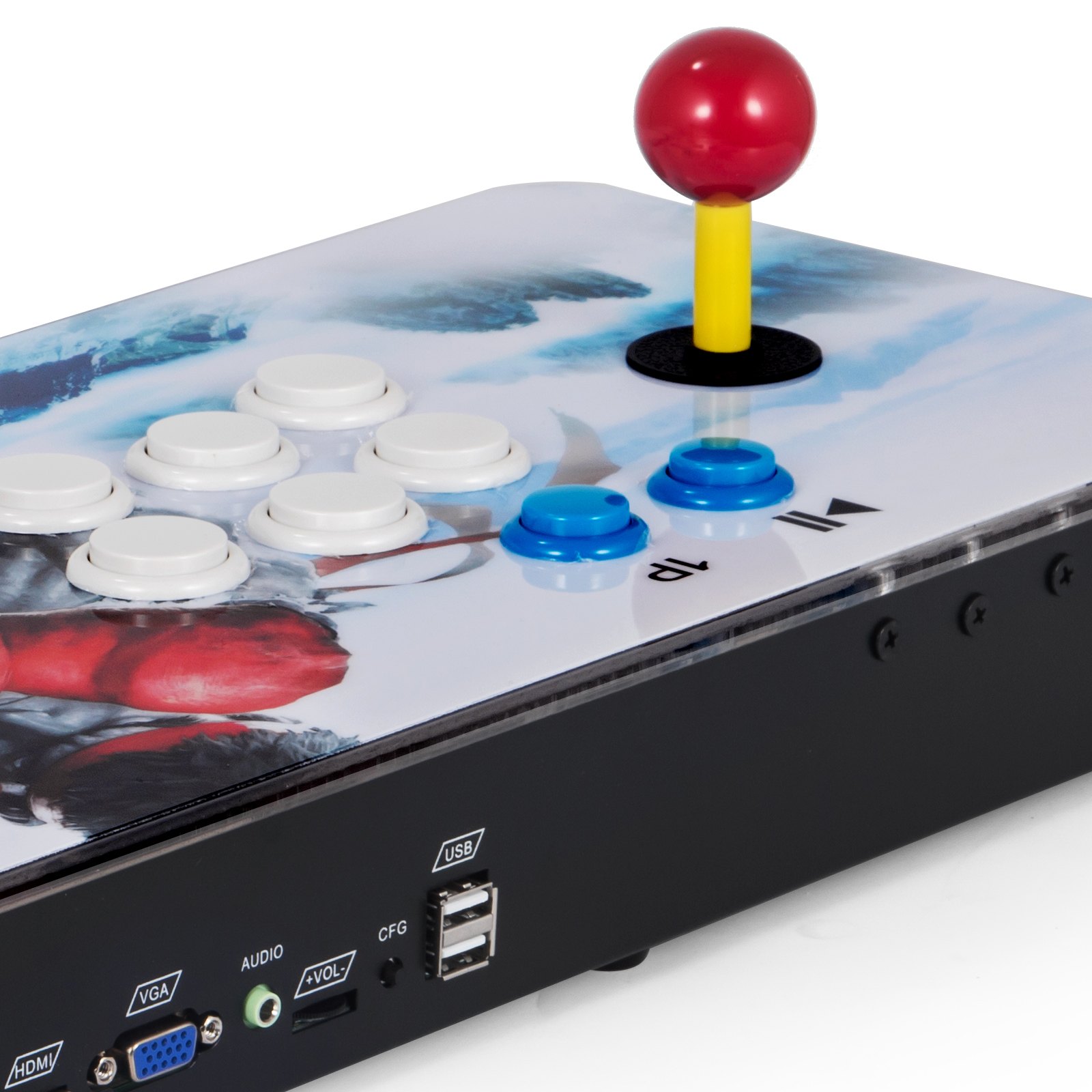 New 1500 Games HD Arcade Video Game Console Home Double Players 110V