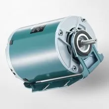 VEVOR 1/4HP Furnace Blower Motor 1725RPM, 115V 5.2A Belt Drive Blower Motor Single Phase - 0.39" Shaft Diameter, 0.78" Shaft Length, CW/CCW Rotation