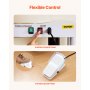 Pottery Wheel 14 in Ceramic Wheel Machine 60-300 RPM Speed Adjustable White