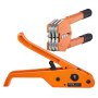 orange VEVOR banding strapping kit with tensioner and sealer tool against a white background.